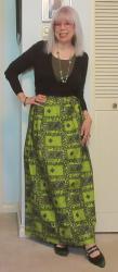 Weekend Wrap-Up: Vintage Green and Ballet Wrap Flashback