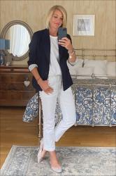 WIW - How To Style White Jeans