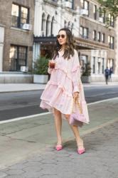 Lady in Pink – Rose and Ruffles