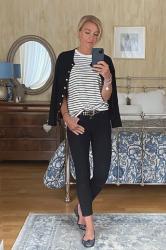 WIW - How To Style Cropped Skinny Jeans