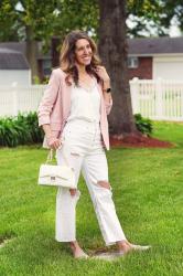 Thursday Fashion Files Link Up #307 – Finally Added a Pink Blazer to my Closet!