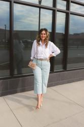 Wardrobe Re-Wear: Updated White Button-Down for the Office