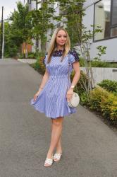 Summer Style: Striped Fit-and-Flare Dress