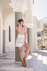 Kleid oder Shorts? 2 Sommer Outfit Ideen in Weiß!