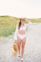 Classic White Swimsuits Under $100