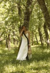 White Linen Dress