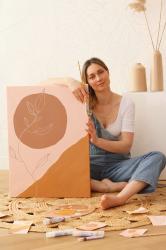 DIY peinture minimaliste