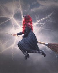 I’d like you to meet my alter ego — Lightning Witch