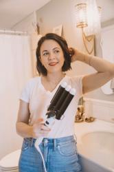 How To Use The BondiBoost Wave Wand On Short Hair