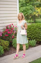 Fresh as a Daisy in a Floral Mini Dress