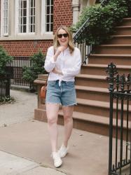 Styling a Linen Button Down Shirt