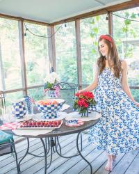 4th of July Tablescape