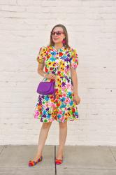 Vibrant Garden Dress