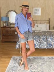 WIW - How To Style Denim Shorts