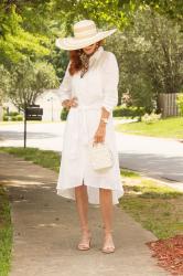 Summertime White Look with Tenth Street Hats