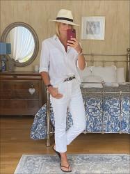 WIW - How To Style White Jeans