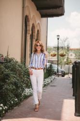 CLASSIC STRIPED BUTTON-DOWN