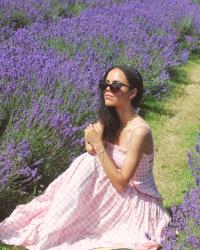 visiting mayfield lavender farm