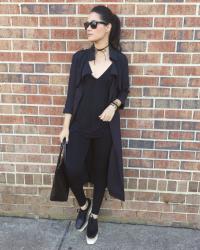 Lace-up platform shoes by Zaful