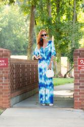 Turning Heads Linkup- The Tie Dye Dress I Wore for Family Beach Photos