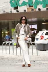 LOOK CON CHAQUETA TWEED BY MERY