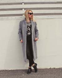  grey Wool Coat