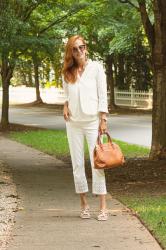 Turning Heads Linkup- What I am Wearing in This Heat- All White