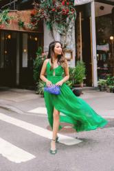 New York Nights – Emerald Summer Dress