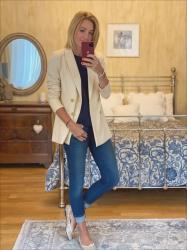 10 Wardrobe Updates For Autumn + WIW - How To Style A Cream Blazer