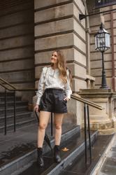 LEATHER SHORTS FROM SEZANE