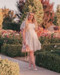 The Perfect White Summer Dress for the Girly Girl