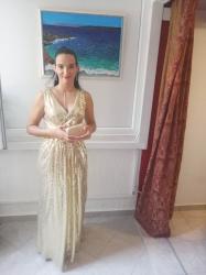 A GOLDEN GOWN (WEDDING GUEST OUTFIT)