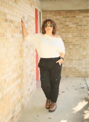 Styling the ALLSAINTS Rita Off the Shoulder Top