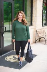 School Drop Off Outfits | Fall Athleisure