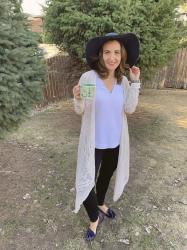 Coffee Mugs, Floppy Hats and Last Days of Summer