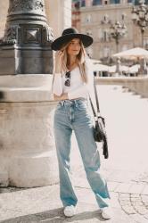 Styling Tipps für Wide Leg Jeans