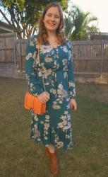 Floral Print Dresses with Rebecca Minkoff Love Bags | Weekday Wear Link Up
