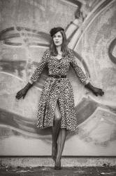 Wild trifft stylish: Ein Leoparden-Kleid von Lena Hoschek