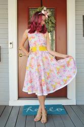tea party birthday (#2!) & butterick 5748 review