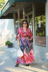 A Versatile eShakti Maxi Dress for All Seasons