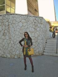TWO MORE WAYS TO WEAR A LONG SLEEVED GREY DRESS (SPLIT CITY)