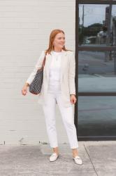 White Casual Summer Workwear