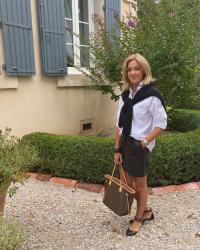WIW - How To Style A Faux Leather Skirt