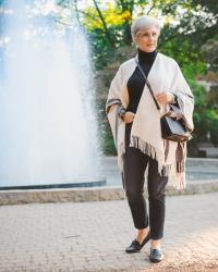 fall wardrobe essential the poncho