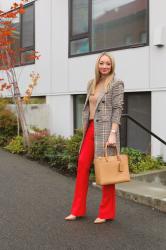 Fall Style: Three Ways to Style Bright Tailored Pants