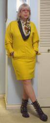 Bold Yellow, and Coat Closet Update