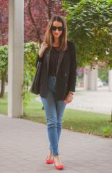 Simple work outfits | 2 propozycje z marynarką