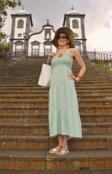 Mint Maxi Dress in Monte + Style With a Smile Link Up