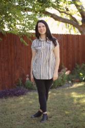 3a
Closet Core Kalle Shirt in Striped Cotton