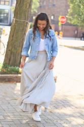 How to wear a maxi skirt for every season – 10 looks to try out